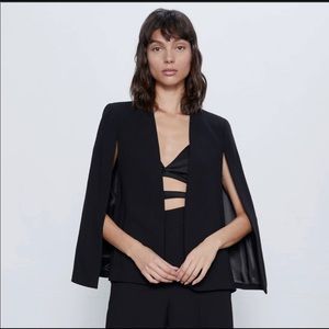 Brand New Zara Cape Style Blazer